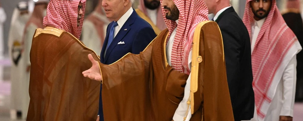 America and dealing with the new Saudi Arabia