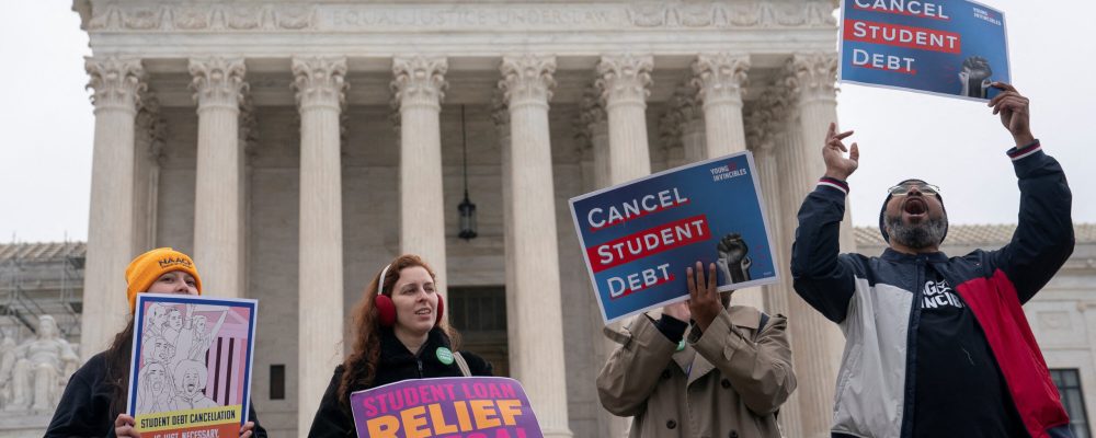 Federal Supreme Court opposition to student loan debt forgiveness