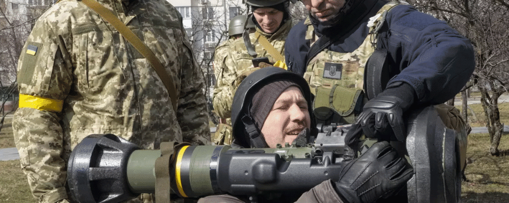 How do arms companies influence the Ukraine conflict