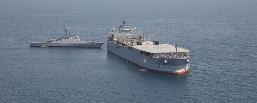 Iran flaunts its naval power