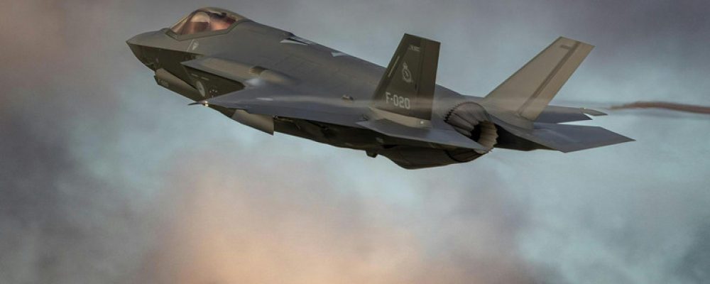 30 januari 2023, Malbork, Polen, Een Nederlands detachement van het 322 squadron is met 8 F-35's aanwezig voor de enhanched Air Policing missie tbv versterking NAVO's oostflank. Foto: F-35 operatieen vanaf de Poolse vliegbasis Malbork.