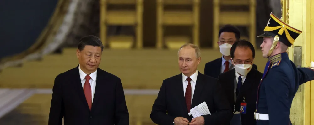Russia and China are engaged in a nuclear arms race