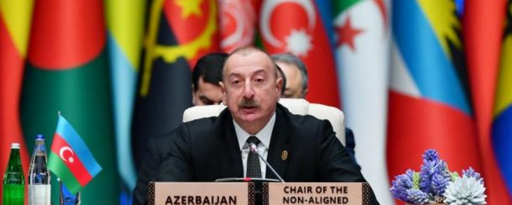 The President of Azerbaijan targeted France's new colonialism