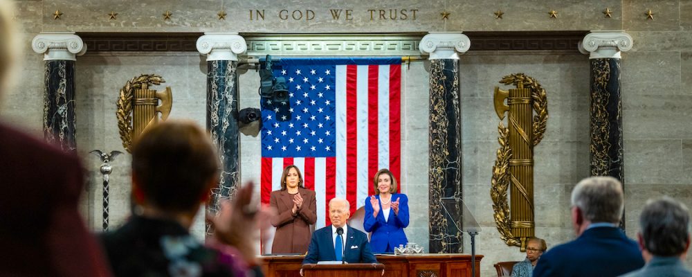 President Joe Biden delivers his State of the Union address to a joint session of Congress, Tuesday, March 1, 2022, in the House Chamber at the U.S. Capitol in Washington, D.C. (Official White House Photo by Adam Schultz)