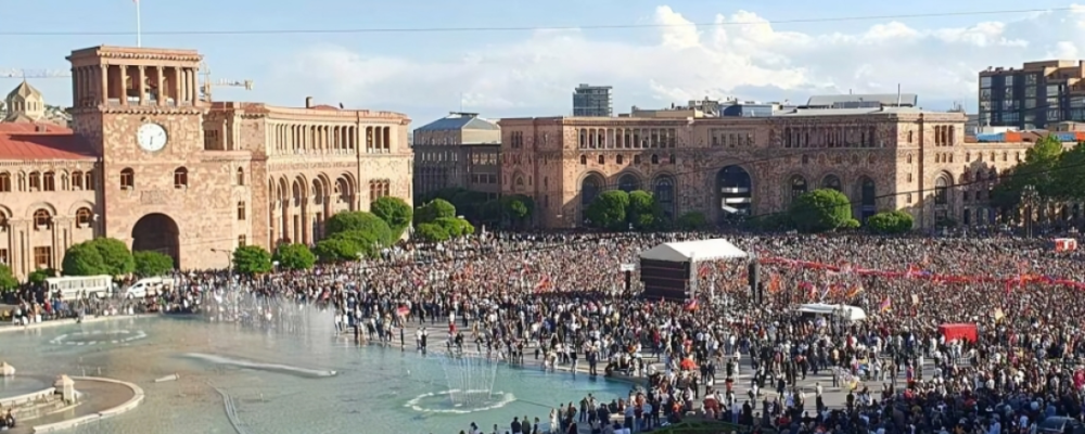 The narrative of the current protests in Armenia