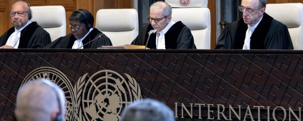 The opinion of the International Court of Justice about Israeli settlements