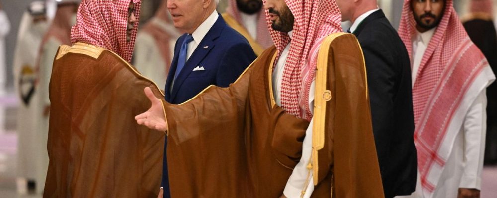 The reduction of tensions between the United States and Saudi Arabia with increasing concerns about Iran