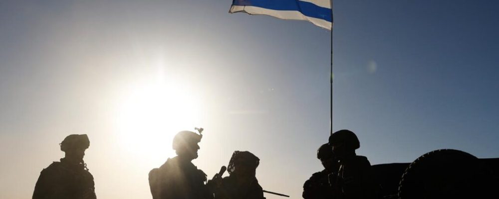 SOUTHERN ISRAEL, ISRAEL - MARCH 04:  Israeli soldiers patrol near the border with Gaza on March 4, 2024 in southern Israel. Over the weekend, the vice president of the United States, Israel's foremost international ally, voiced the most forceful demand yet that there be an immediate ceasefire in the conflict, imploring Hamas to agree to the a six-week pause in fighting and calling on Israel to increase the flow of aid into the territory.  (Photo by Amir Levy/Getty Images)